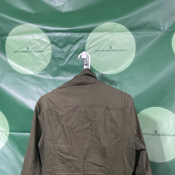 BNCI By Blank Noir Size Medium Jacket Olive Green - VGUC - Picture 8 of 9